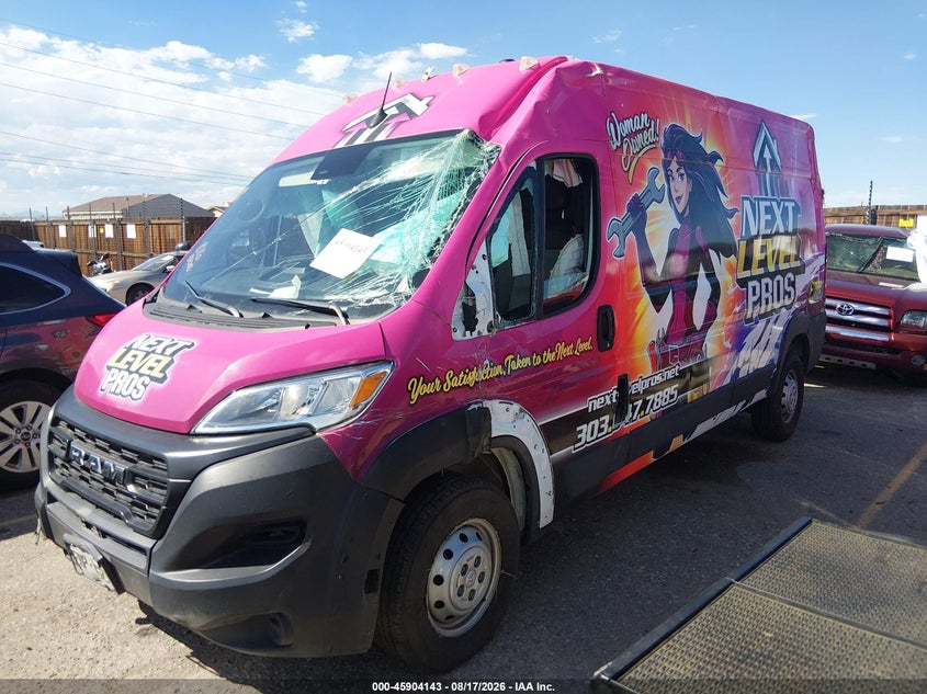 2023 RAM ProMaster City, Front End, IAAI, VIN 3C6LRVDG5PE588476 — photo 2