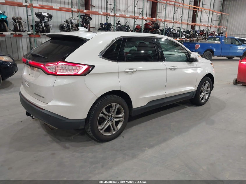 2017 FORD EDGE SPORT UTILITY VEHICLE 3.5L V6 FI DOHC 24V NF4