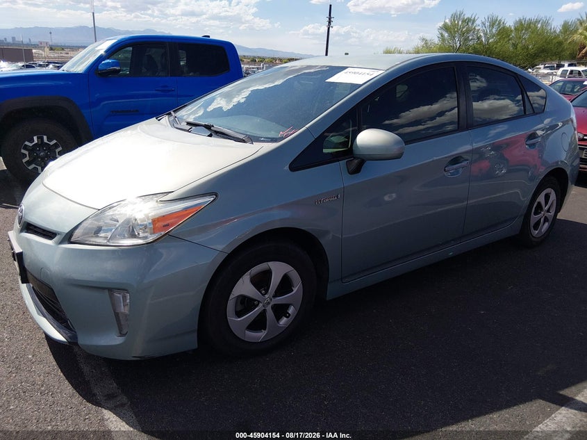 2012 TOYOTA PRIUS HATCHBACK 1.8L I-4 DOHC, VVT, 98HP