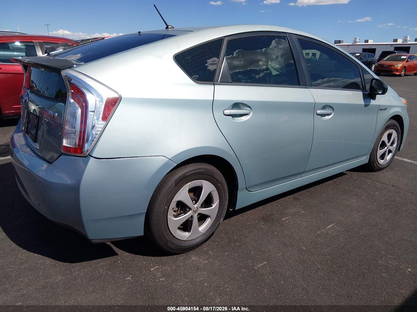 2012 TOYOTA PRIUS HATCHBACK 1.8L I-4 DOHC, VVT, 98HP