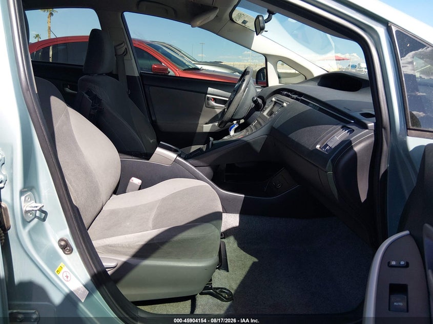 2012 TOYOTA PRIUS HATCHBACK 1.8L I-4 DOHC, VVT, 98HP