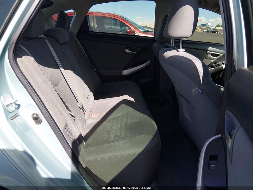 2012 TOYOTA PRIUS HATCHBACK 1.8L I-4 DOHC, VVT, 98HP