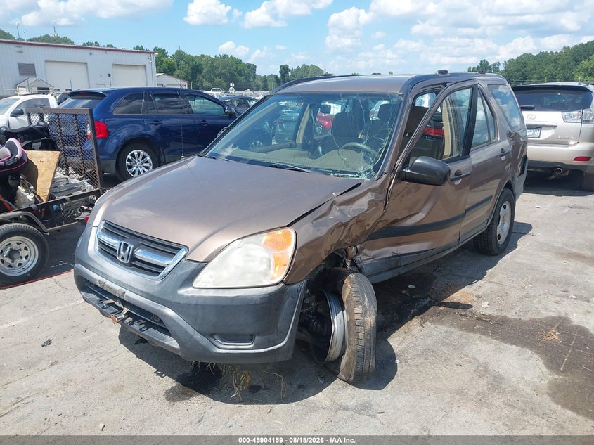 2002 Honda CR-V, Left Side, IAAI, VIN JHLRD78562C056694 — photo 2