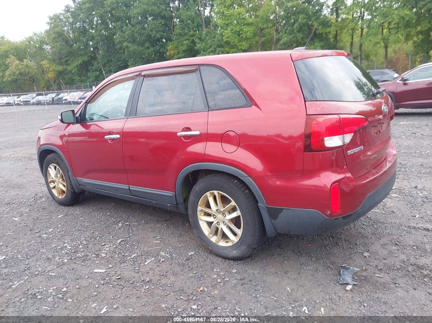 2014 KIA SORENTO auction photo 3