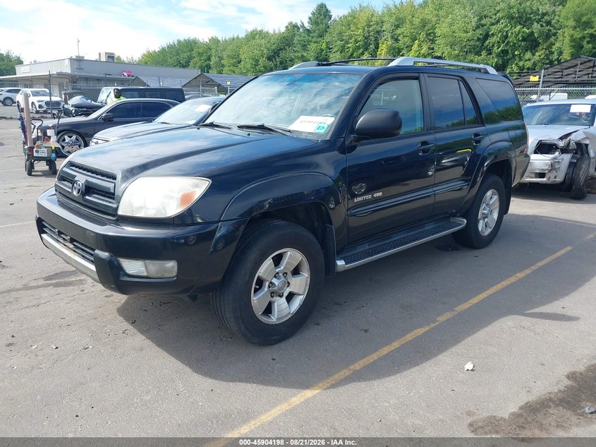2004 TOYOTA 4RUNNER SPORT UTILITY VEHICLE 4.0L V-6 DOHC, VVT, 245HP