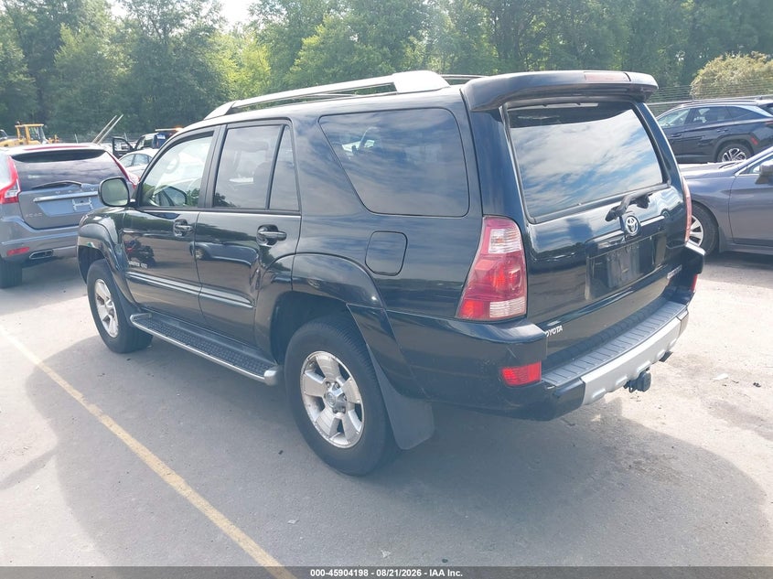 2004 TOYOTA 4RUNNER SPORT UTILITY VEHICLE 4.0L V-6 DOHC, VVT, 245HP