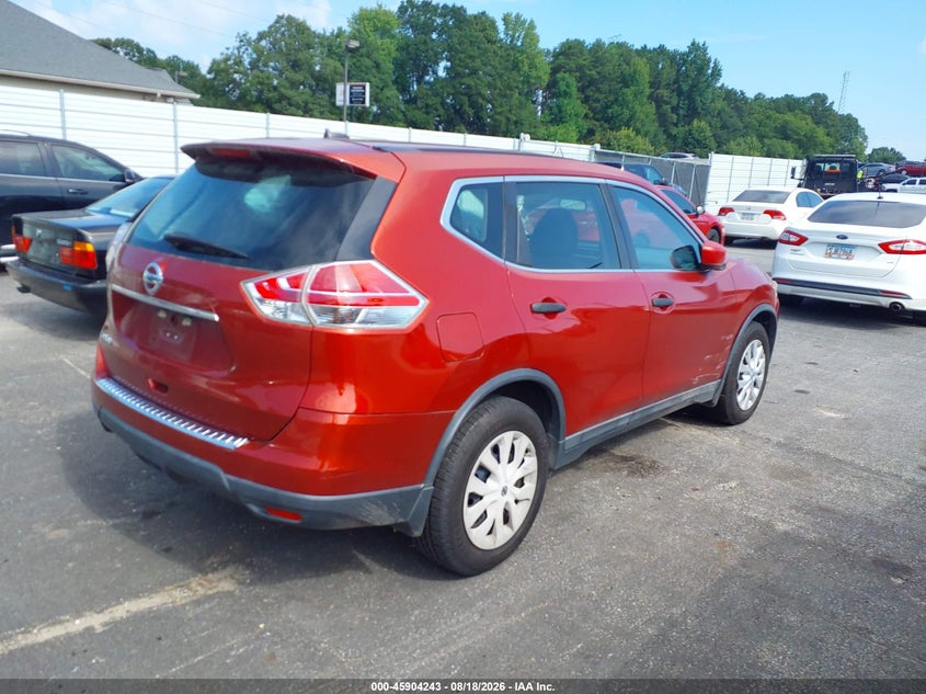 2016 NISSAN ROGUE auction photo 4