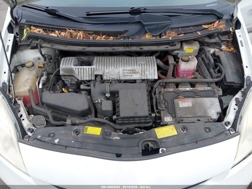 TOYOTA PRIUS 2012 VIN JTDKN3DUXC1541953
