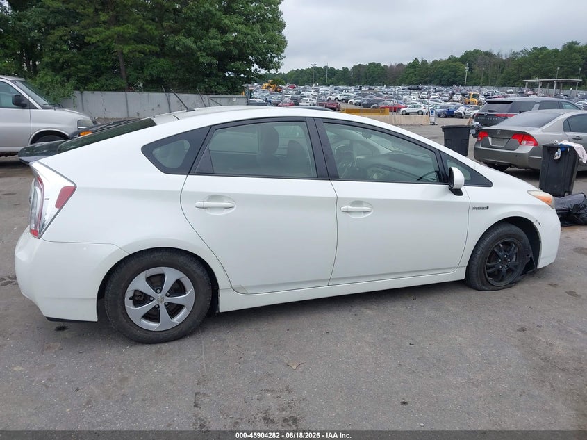 TOYOTA PRIUS 2012 VIN JTDKN3DUXC1541953