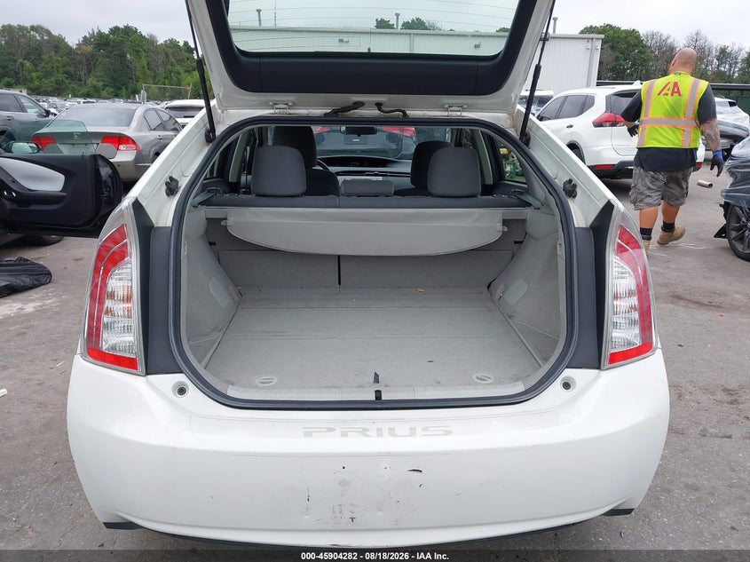 TOYOTA PRIUS 2012 VIN JTDKN3DUXC1541953