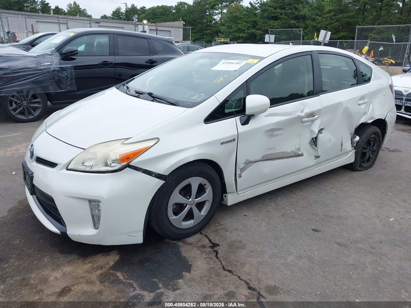 2012 Toyota Prius, Left & Right Side, IAAI, VIN JTDKN3DUXC1541953 — photo 2