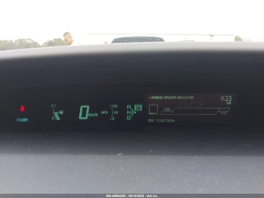 TOYOTA PRIUS 2012 VIN JTDKN3DUXC1541953