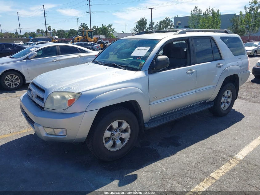 2004 Toyota 4Runner, Обычный износ, IAAI, VIN JTEZU14R940022302 — фото 2