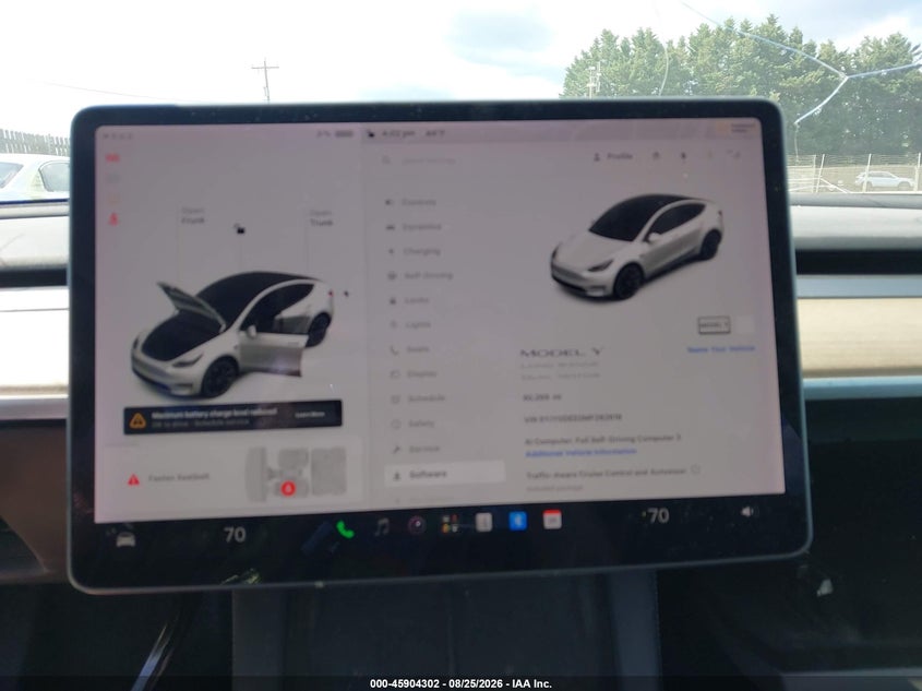 2021 TESLA MODEL Y SPORT UTILITY VEHICLE ELECTRIC