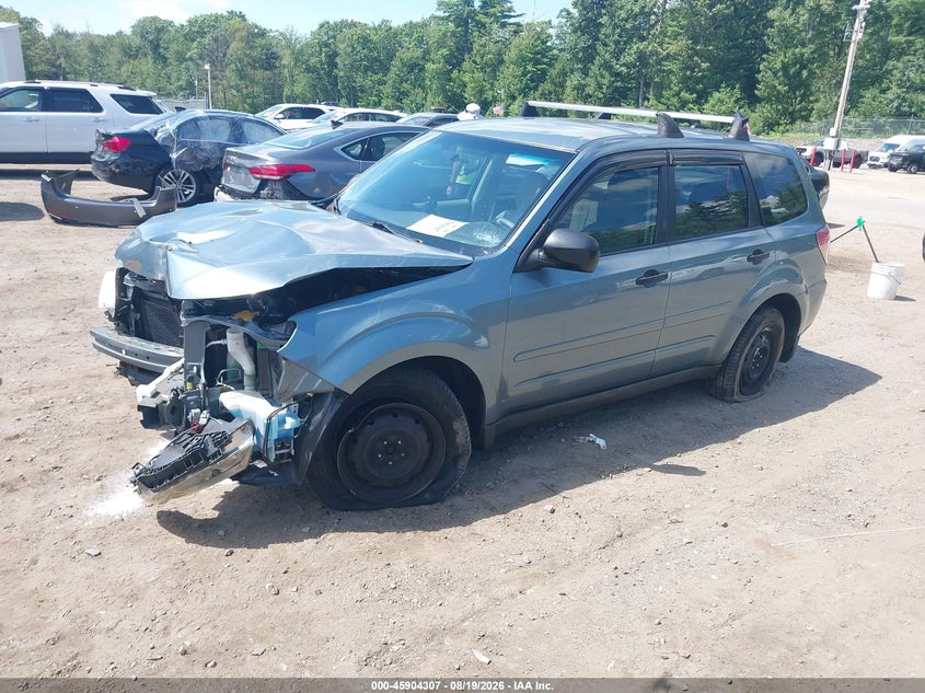 2009 Subaru Forester, Повреждение двигателя, IAAI, VIN JF2SH61689H787898 — фото 2