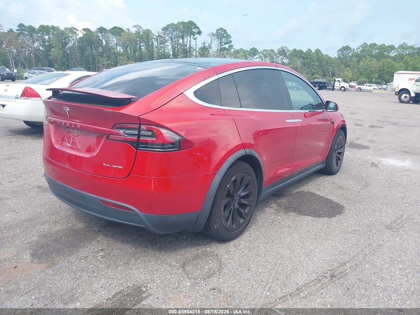 TESLA MODEL X 2021 VIN 5YJXCDE20MF323804