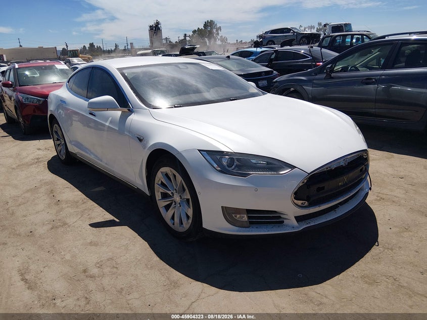 Vin: 5yjsa1h14efp52947, lot: 46403393, tesla model s p85 2014 img_1