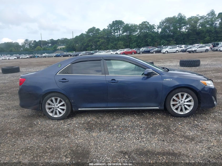 TOYOTA CAMRY HYBRID 2014 VIN 4T1BD1FK9EU117549