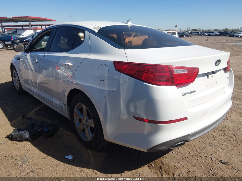 2015 KIA OPTIMA SEDAN 2.4L I-4 DI, DOHC, VVT, 192HP