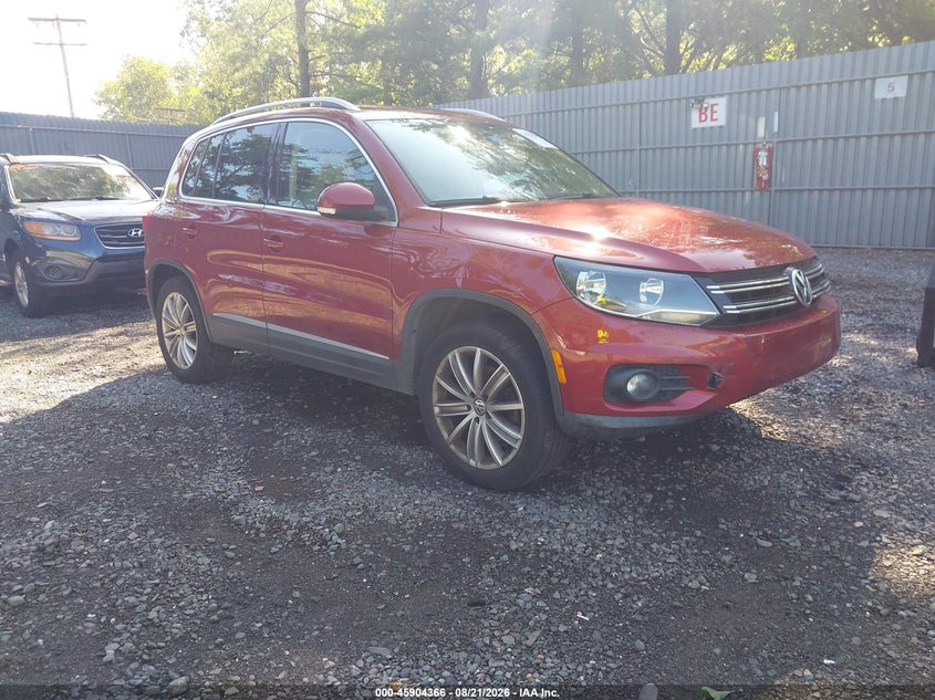 2012 VOLKSWAGEN TIGUAN auction photo 1