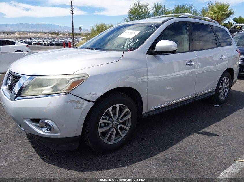 2014 NISSAN PATHFINDER SPORT UTILITY VEHICLE 3.5L V-6 DOHC, VVT, 260HP