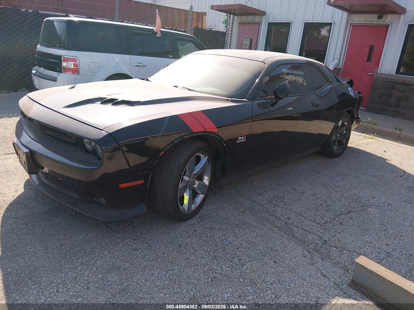 Vin: 2c3cdzat4fh719243, lot: 46403450, dodge challenger r/t 20152