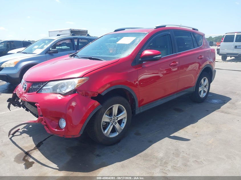 2015 Toyota RAV 4, Удар спереду, IAAI, VIN 2T3WFREV0FW136618 — фото 2
