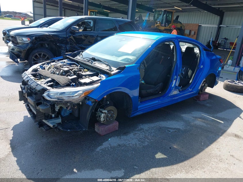 2023 Nissan Sentra, Stripped, IAAI, VIN 3N1AB8DVXPY270438 — photo 2