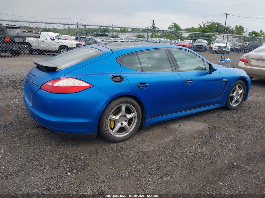 PORSCHE PANAMERA 2011 VIN WP0AA2A75BL013448