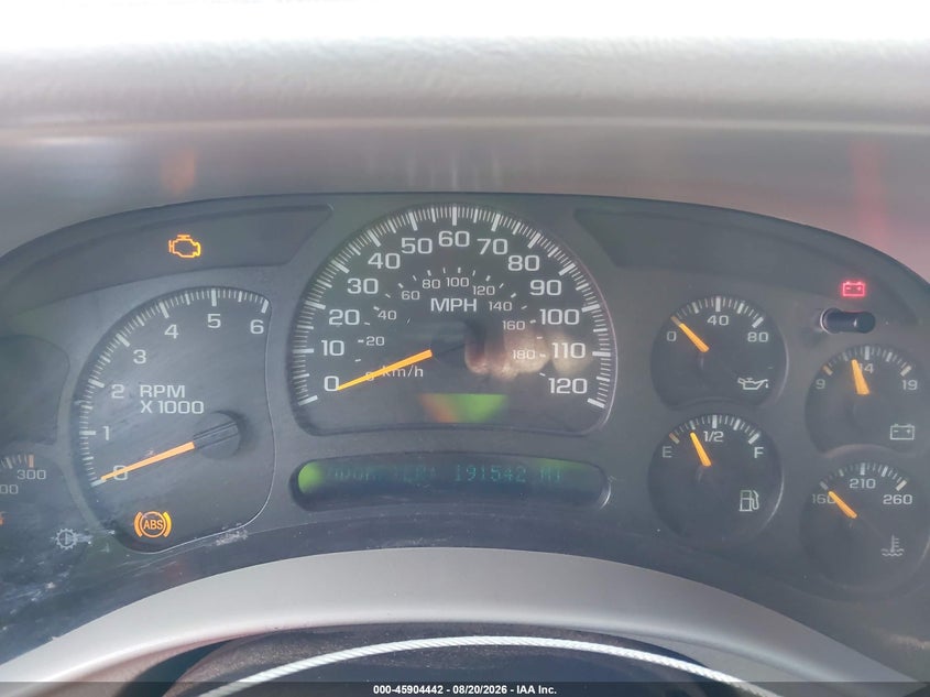 CHEVROLET SILVERADO 1500HD 2005 VIN 1GCGK13U35F829176