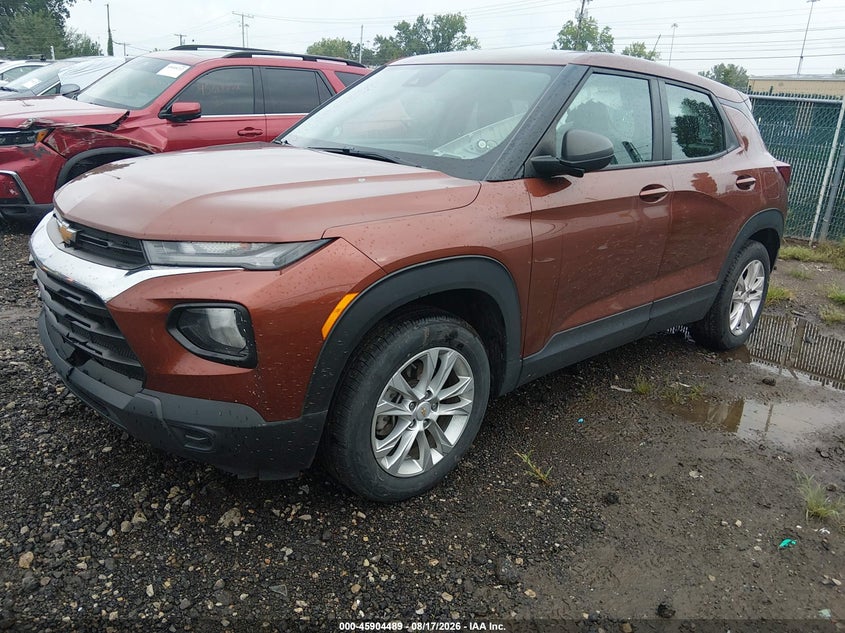 2021 CHEVROLET TRAILBLAZER auction photo 2