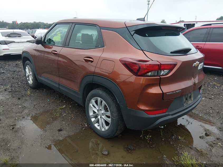 2021 CHEVROLET TRAILBLAZER auction photo 3