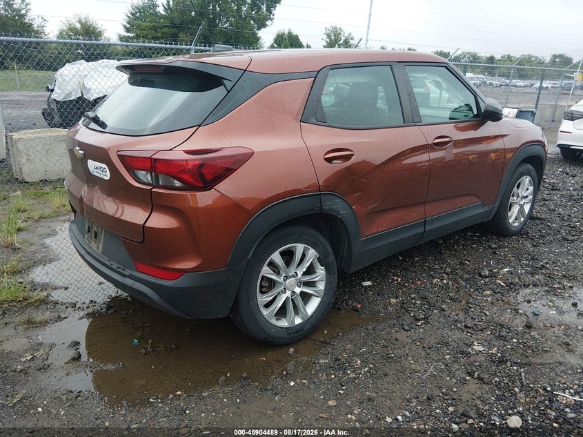 2021 CHEVROLET TRAILBLAZER auction photo 4
