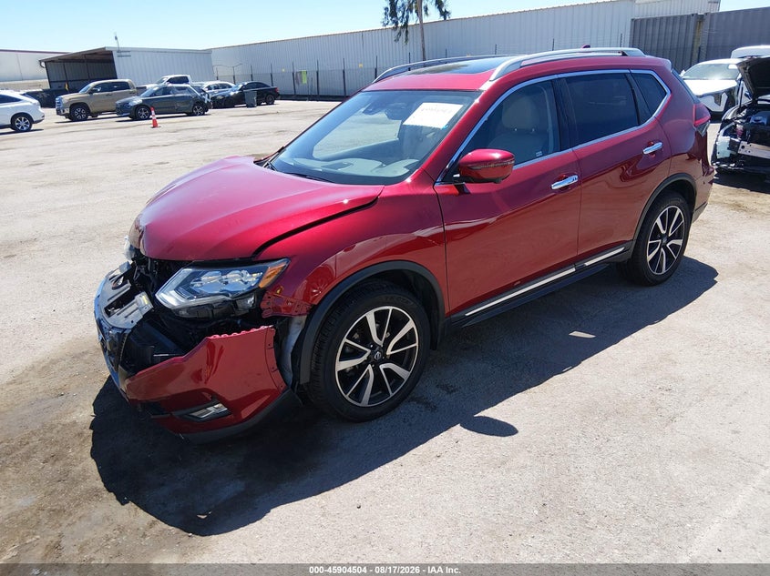 2019 Nissan Rogue, Front End, IAAI, VIN 5N1AT2MV4KC764041 — photo 2