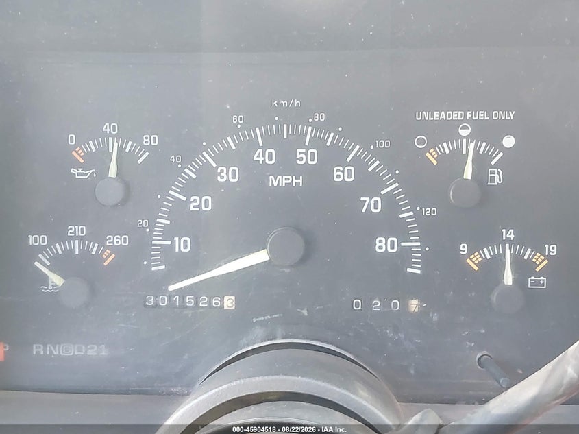 1994 CHEVROLET GMT-400 COUPE 5.7L V8 FI OHV 16V F2