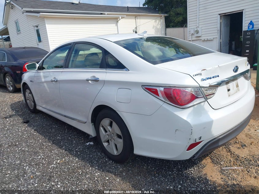 2011 HYUNDAI SONATA HYBRID auction photo 3