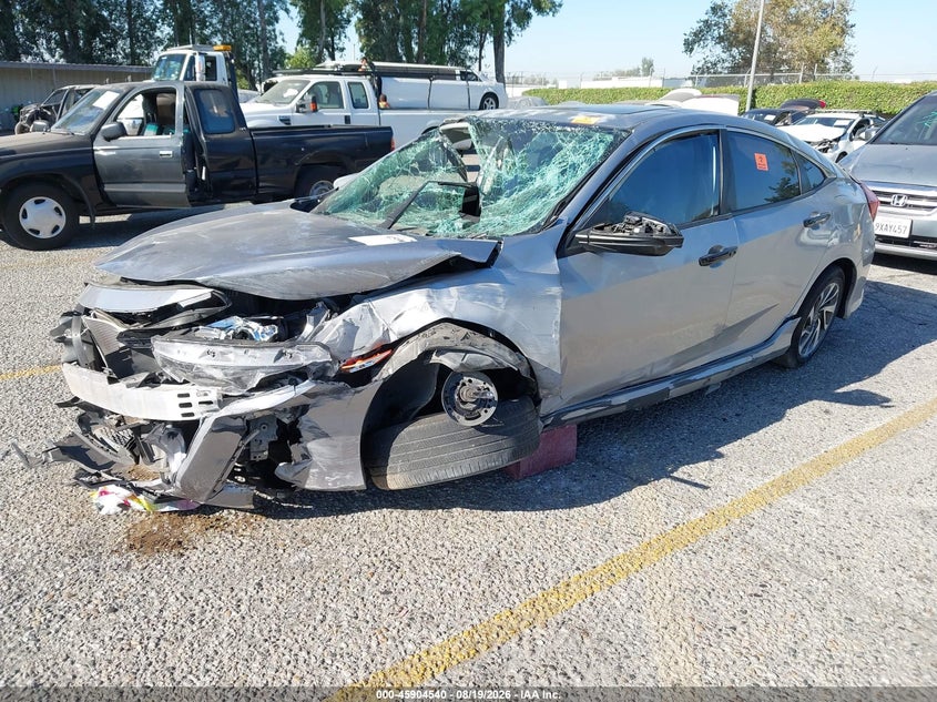 2017 Honda Civic, Удар спереду, IAAI, VIN 2HGFC2F70HH530303 — фото 2