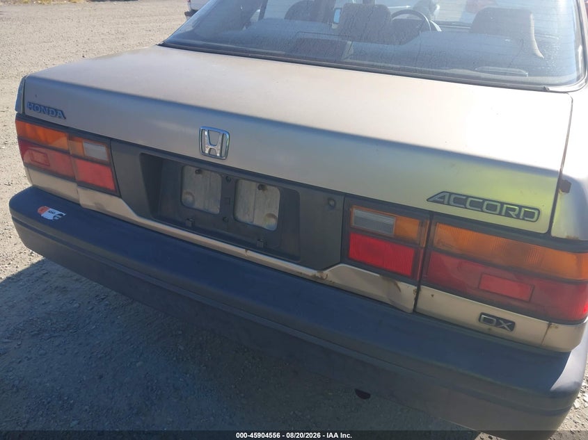 1987 HONDA ACCORD auction photo 6