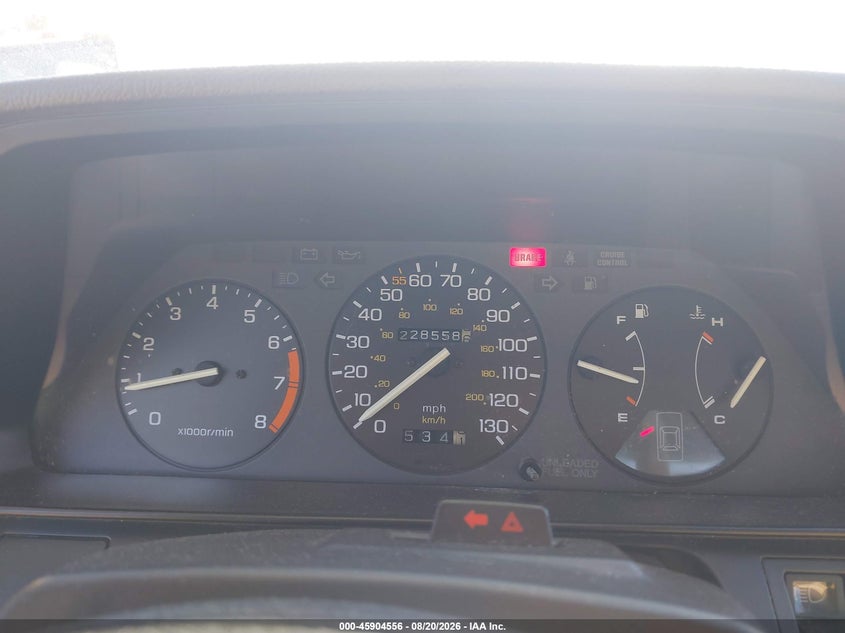 1987 HONDA ACCORD auction photo 7
