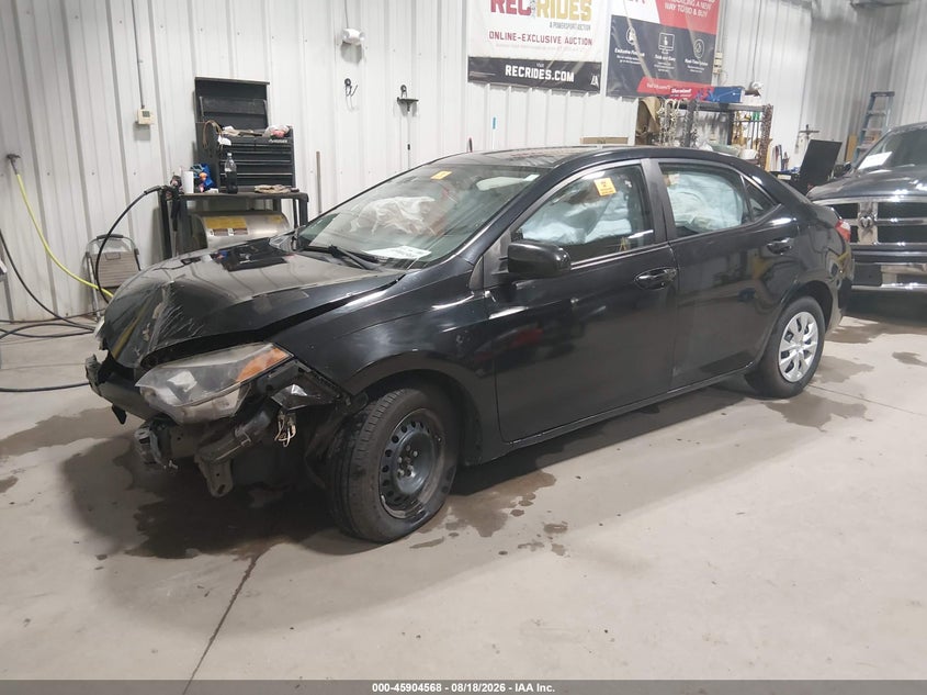 Vin: 5yfburhe2gp482228, lot: 46403636, toyota corolla l 20162
