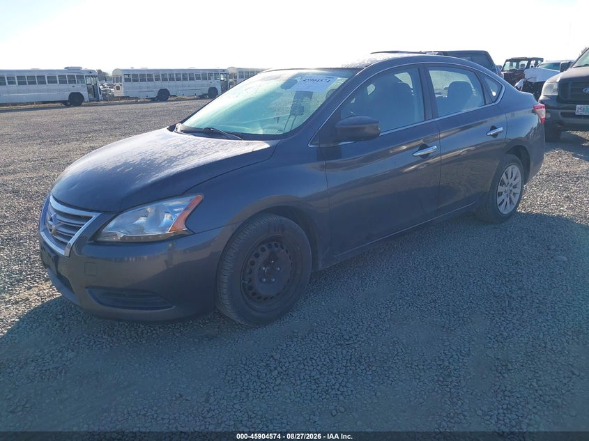 2015 Nissan Sentra, Обычный износ, IAAI, VIN 3N1AB7AP1FL631695 — фото 2