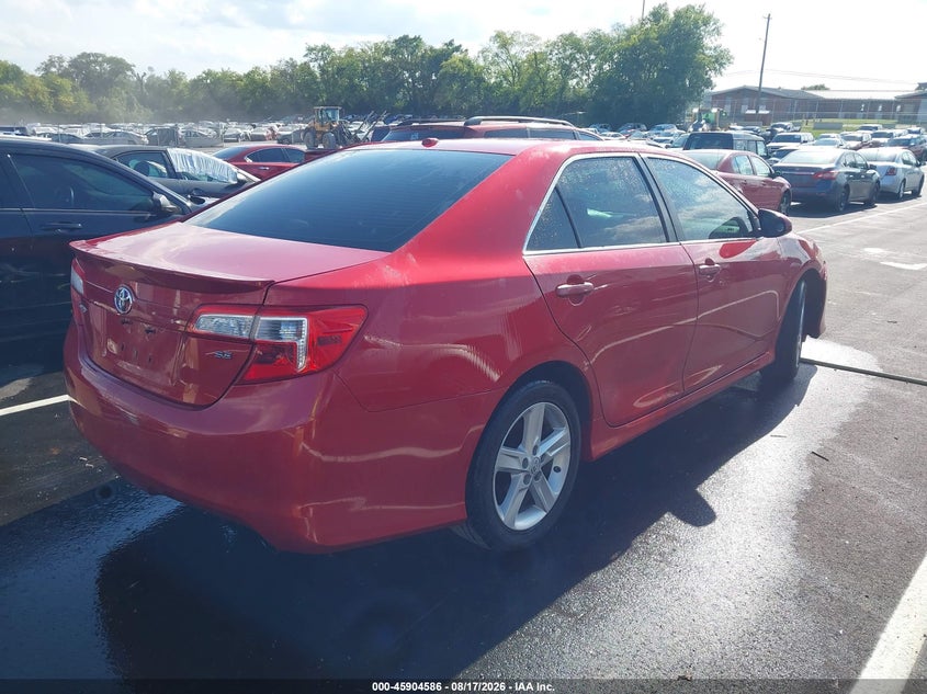 2012 TOYOTA CAMRY auction photo 4