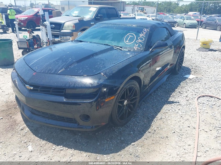 Vin: 2g1fd3d33f9202746, lot: 46403671, chevrolet camaro 1lt 20152