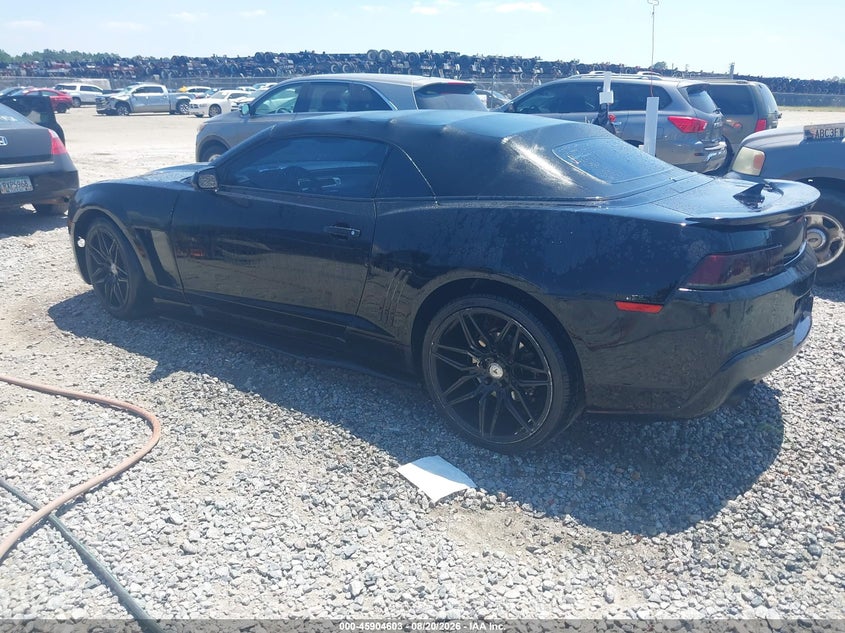 Vin: 2g1fd3d33f9202746, lot: 46403671, chevrolet camaro 1lt 20153