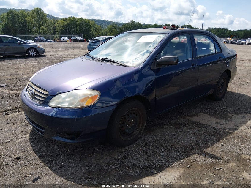 2004 TOYOTA COROLLA SEDAN 1.8L I-4 DOHC, VVT, 130HP
