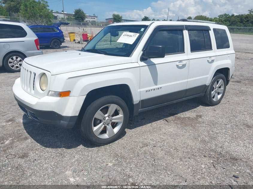 Vin: 1c4njrcb2ed720047, lot: 46403745, jeep patriot limited 20142
