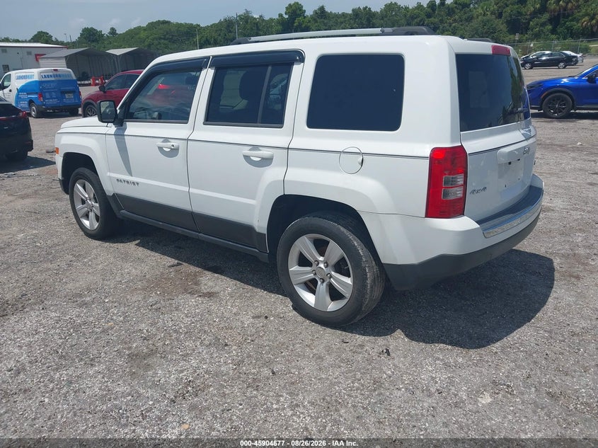 Vin: 1c4njrcb2ed720047, lot: 46403745, jeep patriot limited 20143