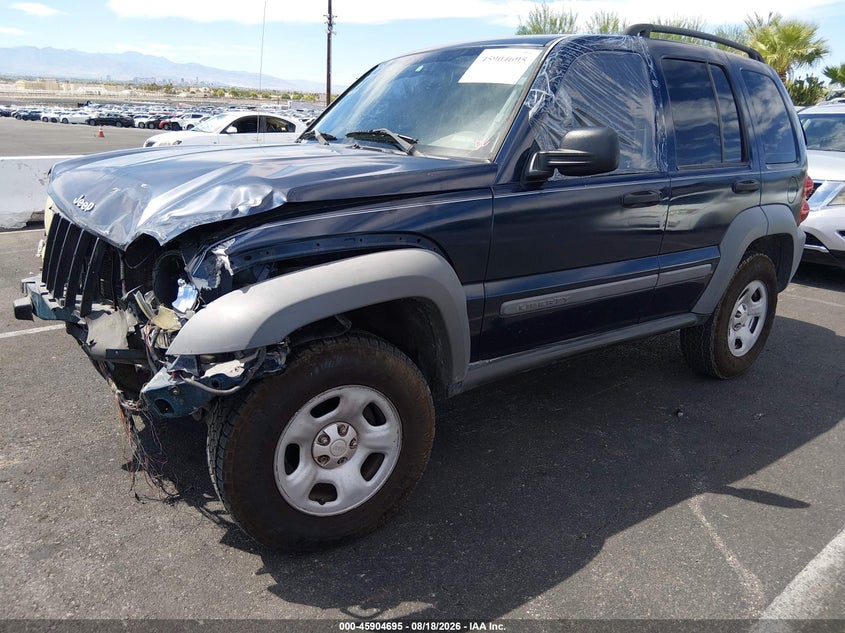 JEEP LIBERTY 2005 VIN 1J4GK48K05W521238
