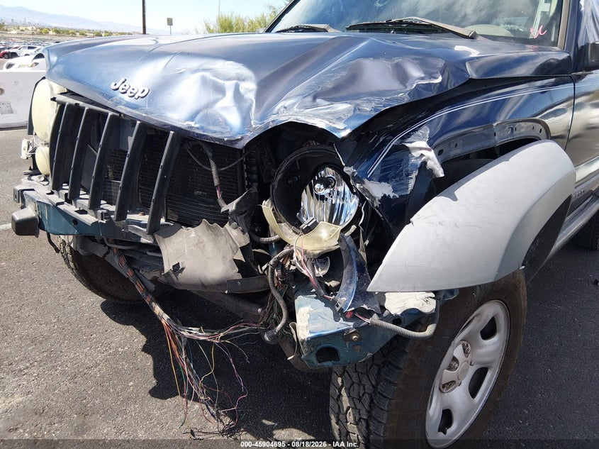 JEEP LIBERTY 2005 VIN 1J4GK48K05W521238
