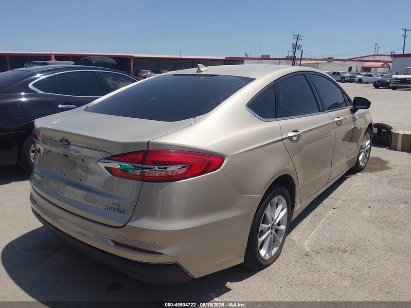 2019 FORD FUSION HYBRID auction photo 4